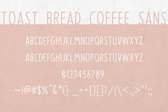 Toast Bread Coffee Typeface in Display Fonts - product preview 5