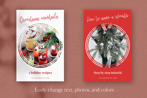 Christmas Social Media Pack in Social Media Templates - product preview 4