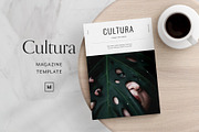 Cultura Magazine Template (InDesign)