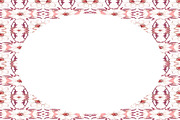Circle Frame Background with Decorat