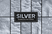 11 Silver Foil Patterns - Seamless