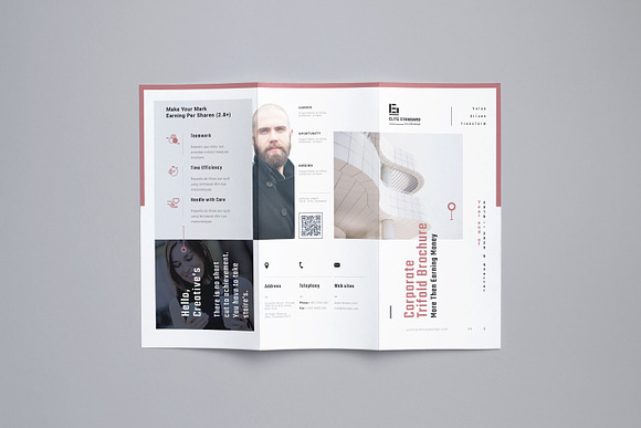 Trifold Brochure in Brochure Templates - product preview 3