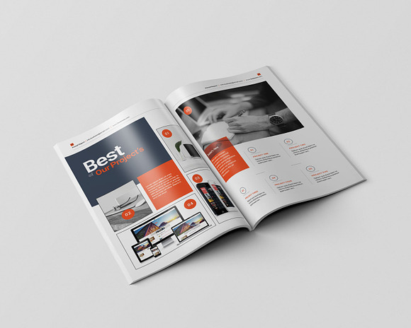 Annual Report in Brochure Templates - product preview 9