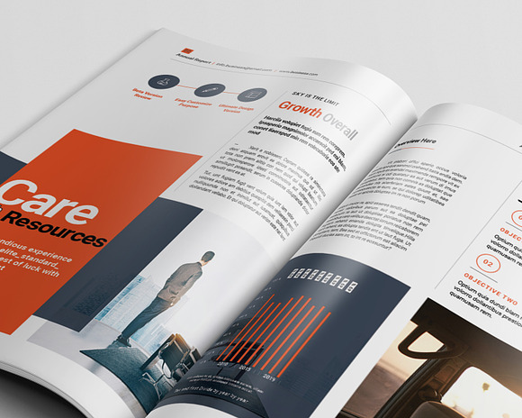 Annual Report in Brochure Templates - product preview 11