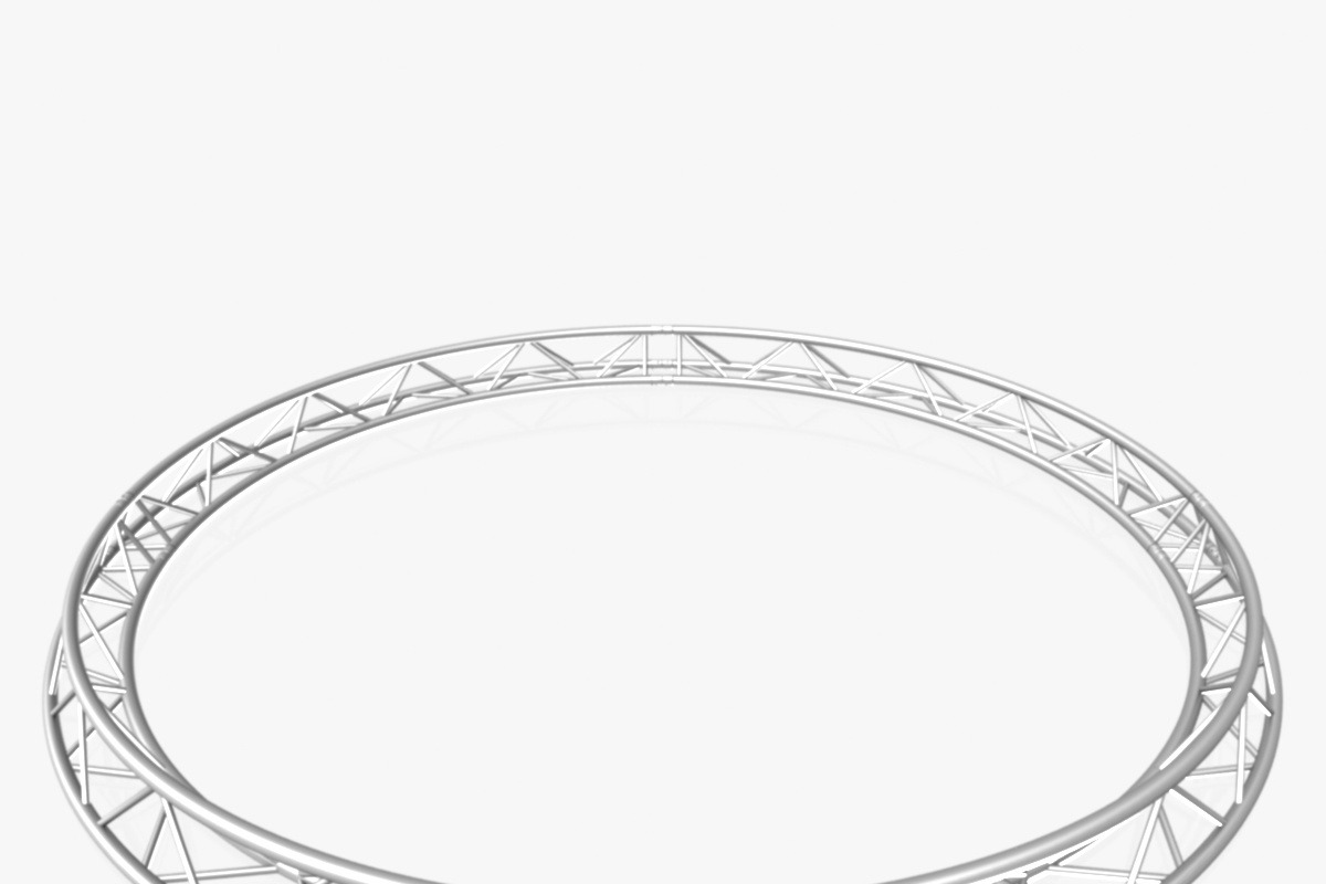 Circle Triangular Truss 400cm in Electronics - product preview 8