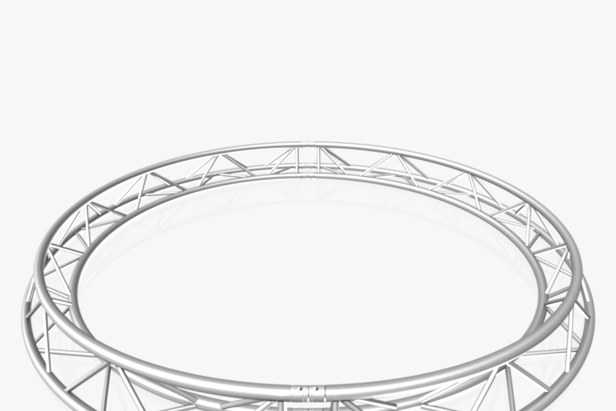 Circle Triangular Truss 300cm in Electronics - product preview 8