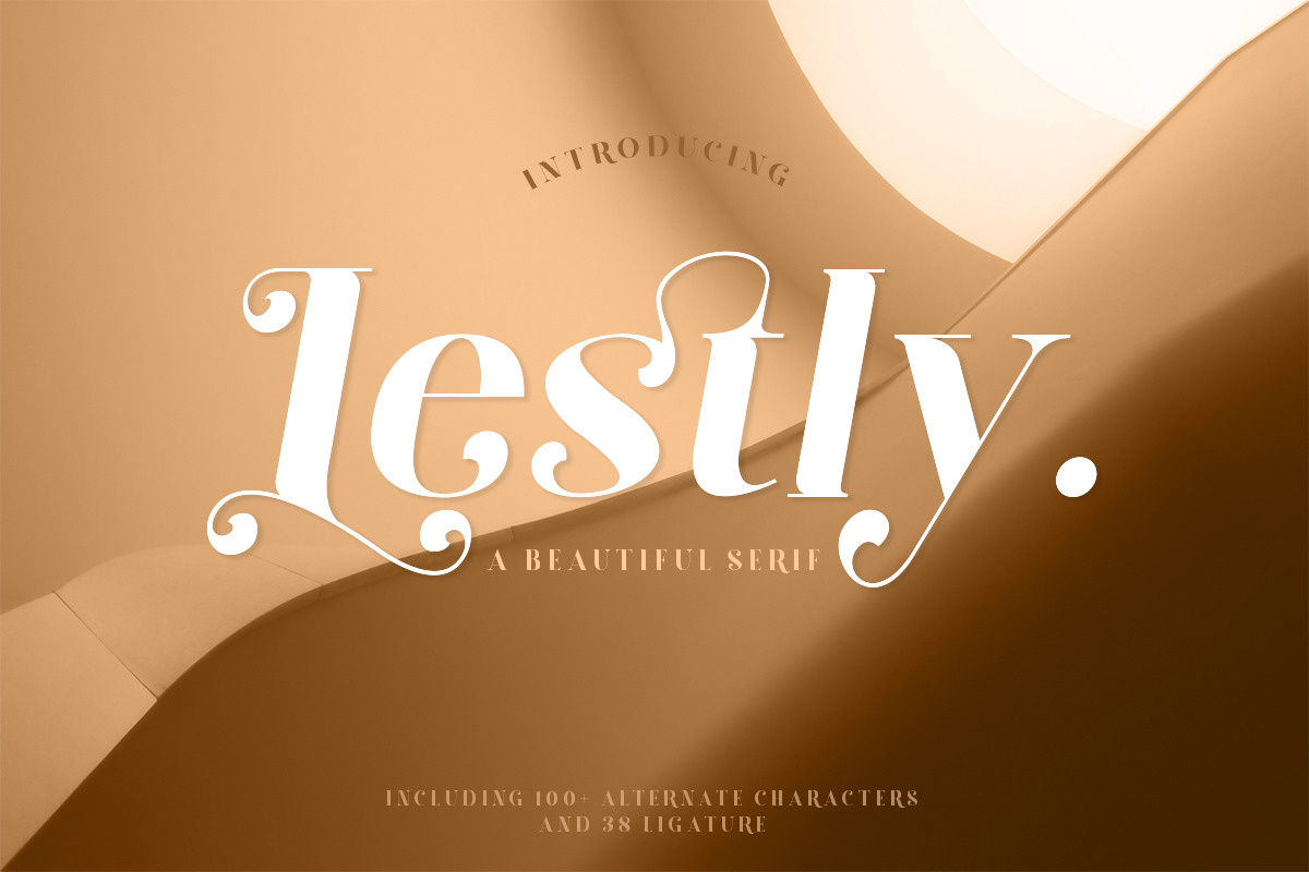 Lestly Fonts in Serif Fonts - product preview 8