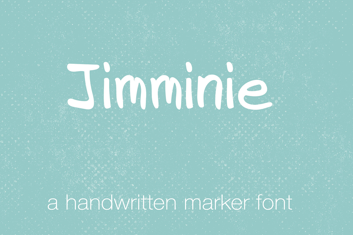 Jimminie - a Handwritten Font in Sans-Serif Fonts - product preview 8