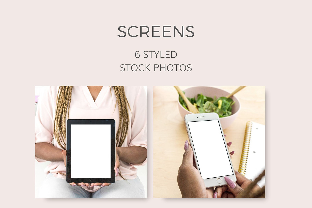 Screens (16 Styled Images) in Mobile & Web Mockups - product preview 8