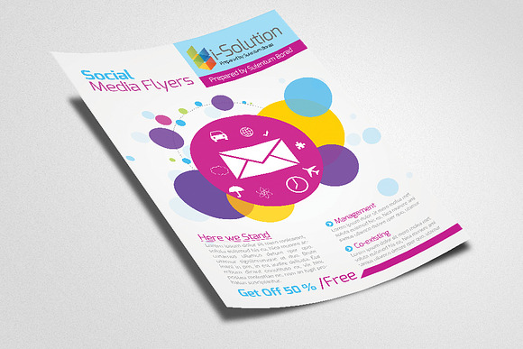 Socail Media Flyer Template in Flyer Templates - product preview 1
