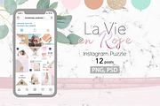 La Vie En Rose Instagram Puzzle feed
