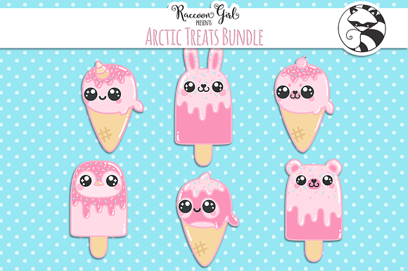 Arctic Treats Bundle Set in Illustrations - product preview 1