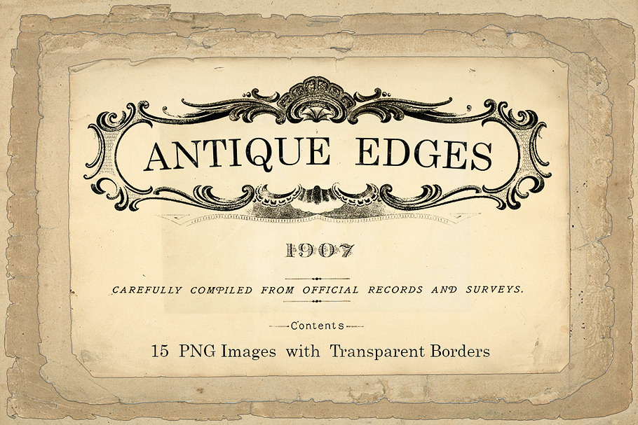 Antique Edges in Textures - product preview 8