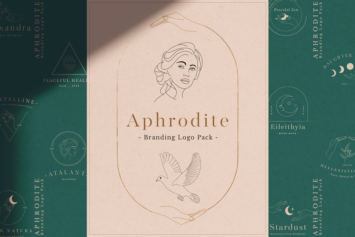 Aphrodite Branding Logos in Logo Templates - product preview 8
