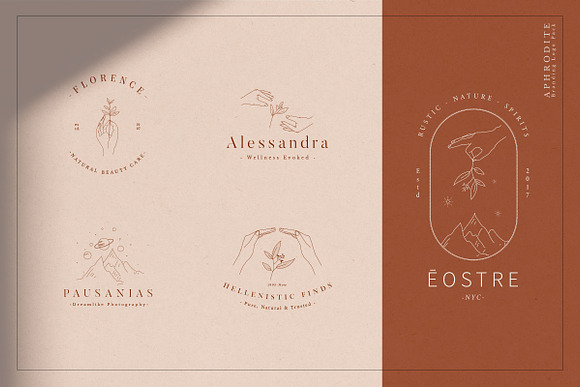 Aphrodite Branding Logos in Logo Templates - product preview 9