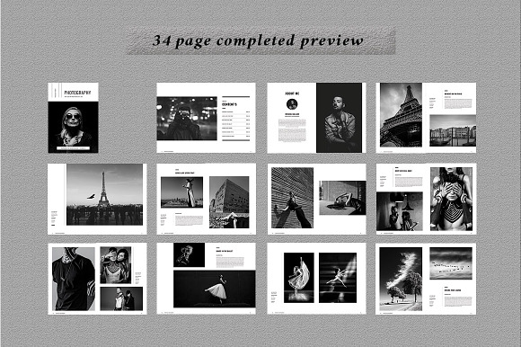 Magazine / Portfolio Bundle in Magazine Templates - product preview 21