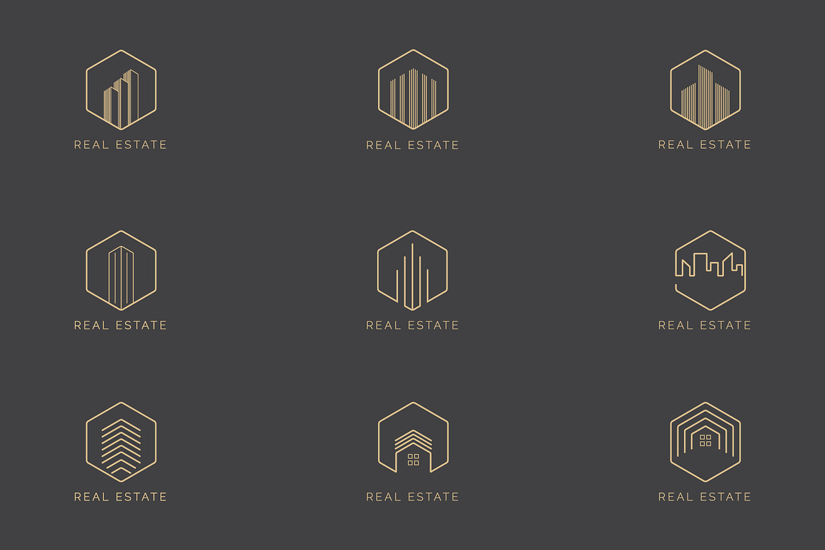 Elegant Real Estate Logo Pack Vol. 2 in Logo Templates - product preview 8
