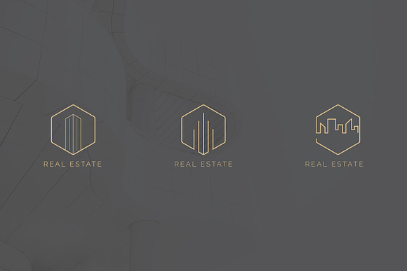 Elegant Real Estate Logo Pack Vol. 2 in Logo Templates - product preview 2