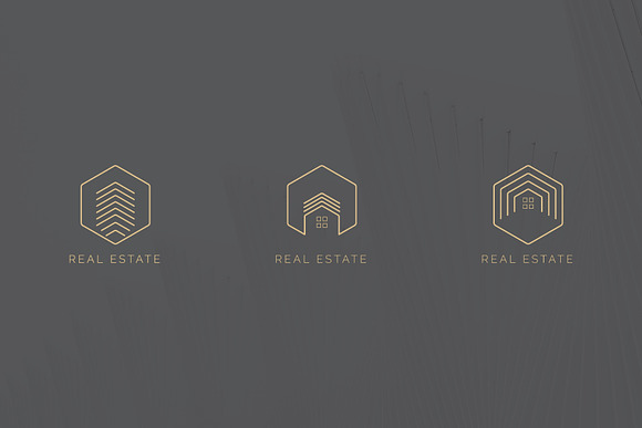 Elegant Real Estate Logo Pack Vol. 2 in Logo Templates - product preview 3