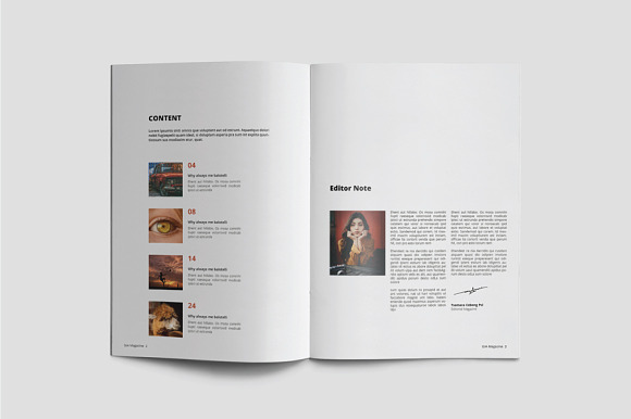 Gia Magazine in Magazine Templates - product preview 1