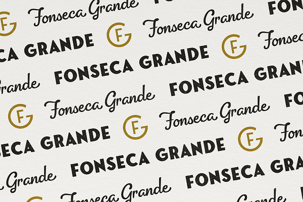 Fonseca Grande ~ Font Duo +BONUS
