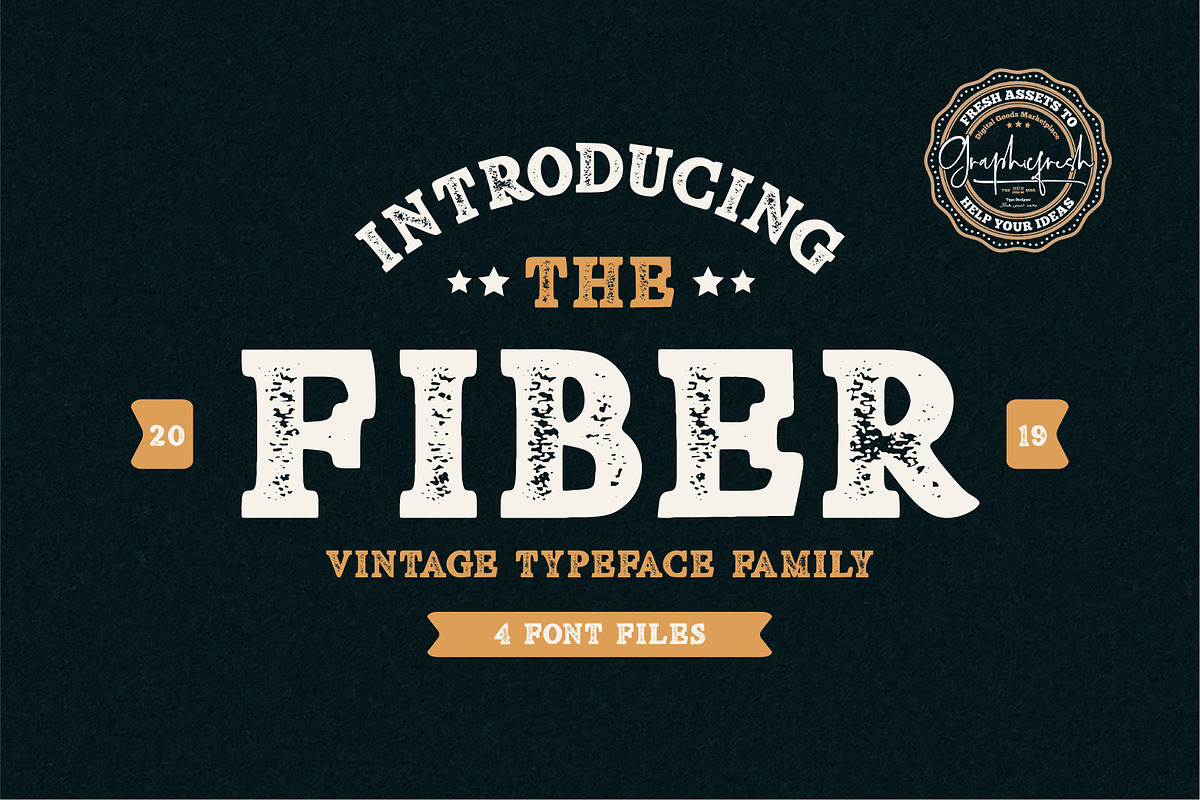 Fiber - Vintage Serif Font in Serif Fonts - product preview 8