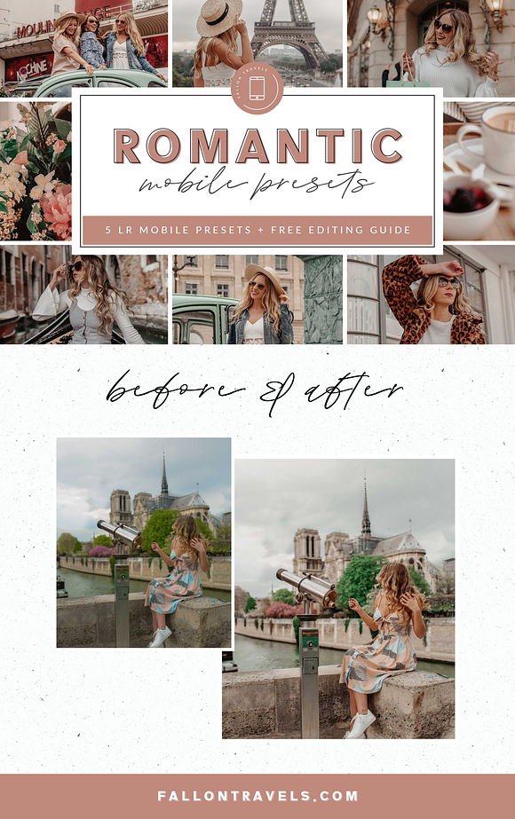 Romantic Lightroom MOBILE Presets in Add-Ons - product preview 12