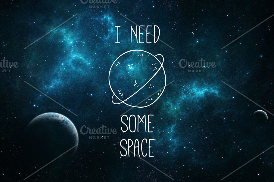 I need some space - T-Shirt Design