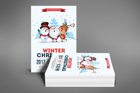 Winter Madness Poster  Flyer in Flyer Templates - product preview 3