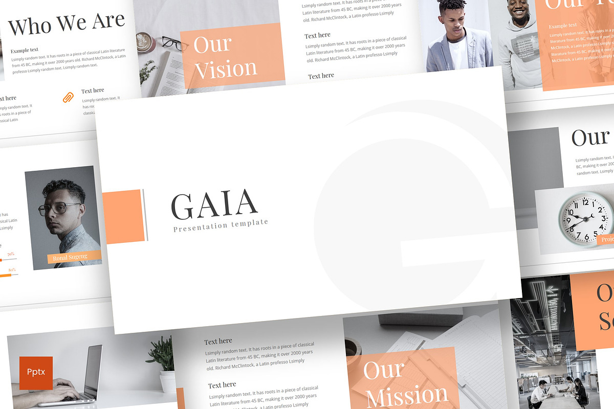 Gaia - Powerpoint Template in PowerPoint Templates - product preview 8