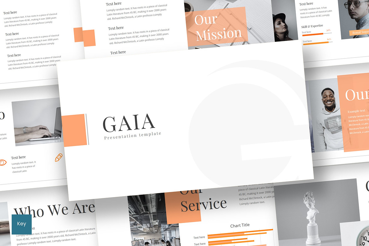 Gaia - Keynote Template in Keynote Templates - product preview 8