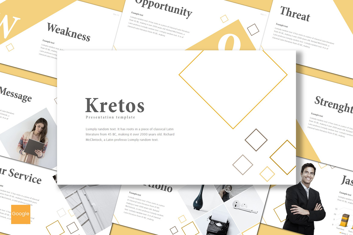 Kretos - Google Slides Template in Google Slides Templates - product preview 8