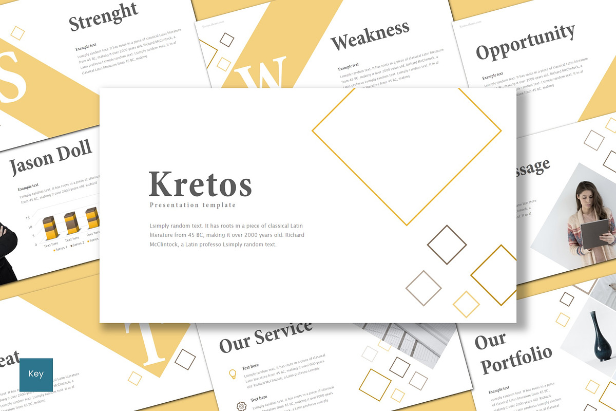 Kretos - Keynote Template in Keynote Templates - product preview 8