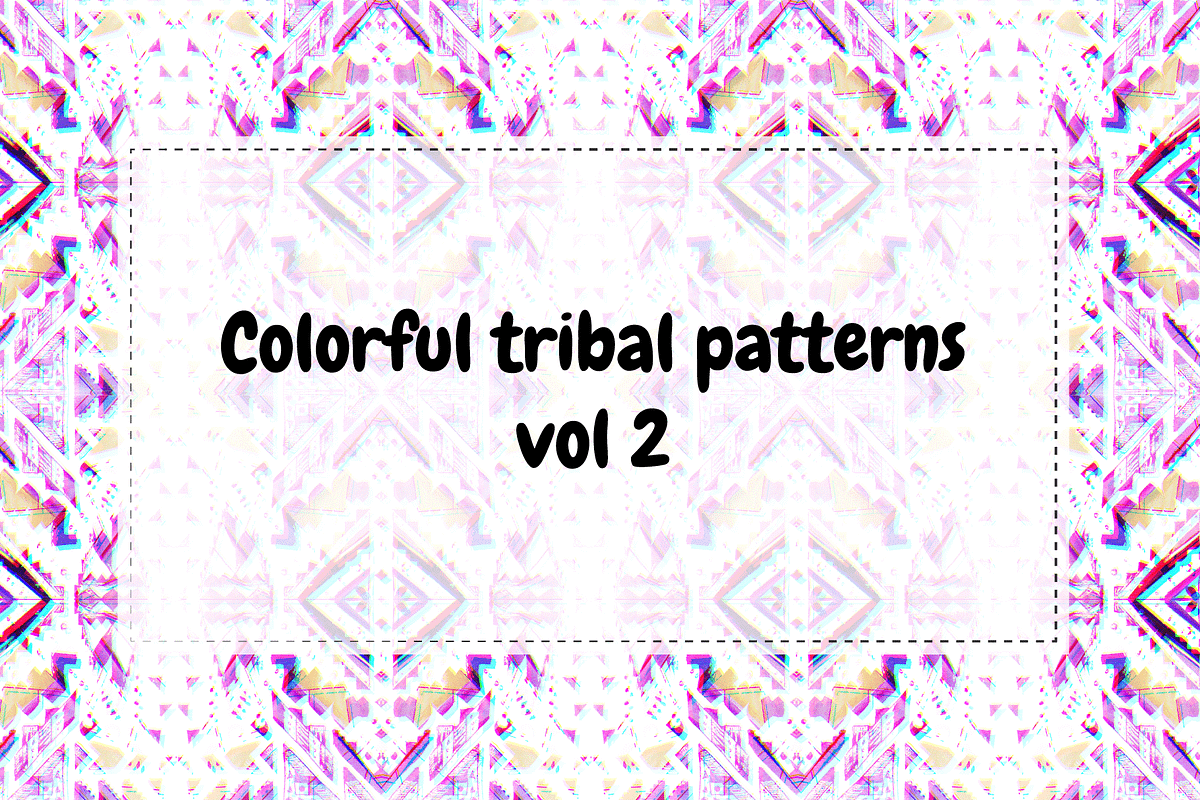 Colorful tribal patterns vol2 in Patterns - product preview 8