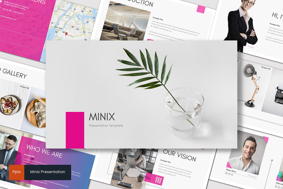 Minix - Powerpoint Template in PowerPoint Templates - product preview 8