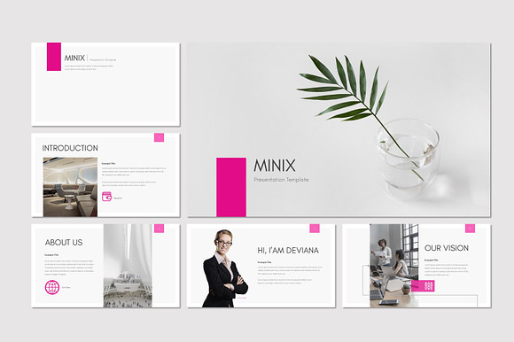 Minix - Google Slides Template in Google Slides Templates - product preview 1
