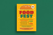 Food Festival Event Flyer