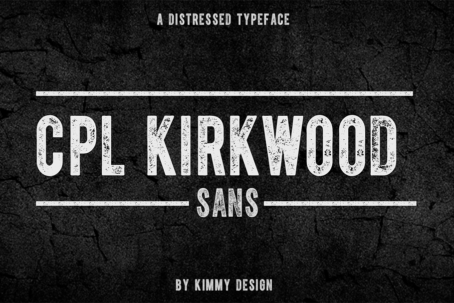 CPL KIRKWOOD SANS in Sans-Serif Fonts - product preview 8