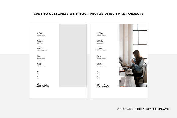 Armitage Media Kit Template (PSD) in Brochure Templates - product preview 5