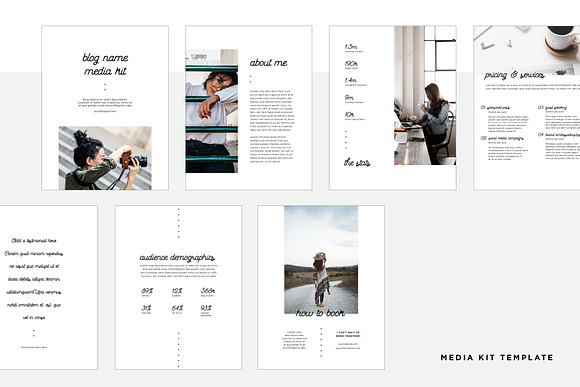 Armitage Media Kit Template (PSD) in Brochure Templates - product preview 6