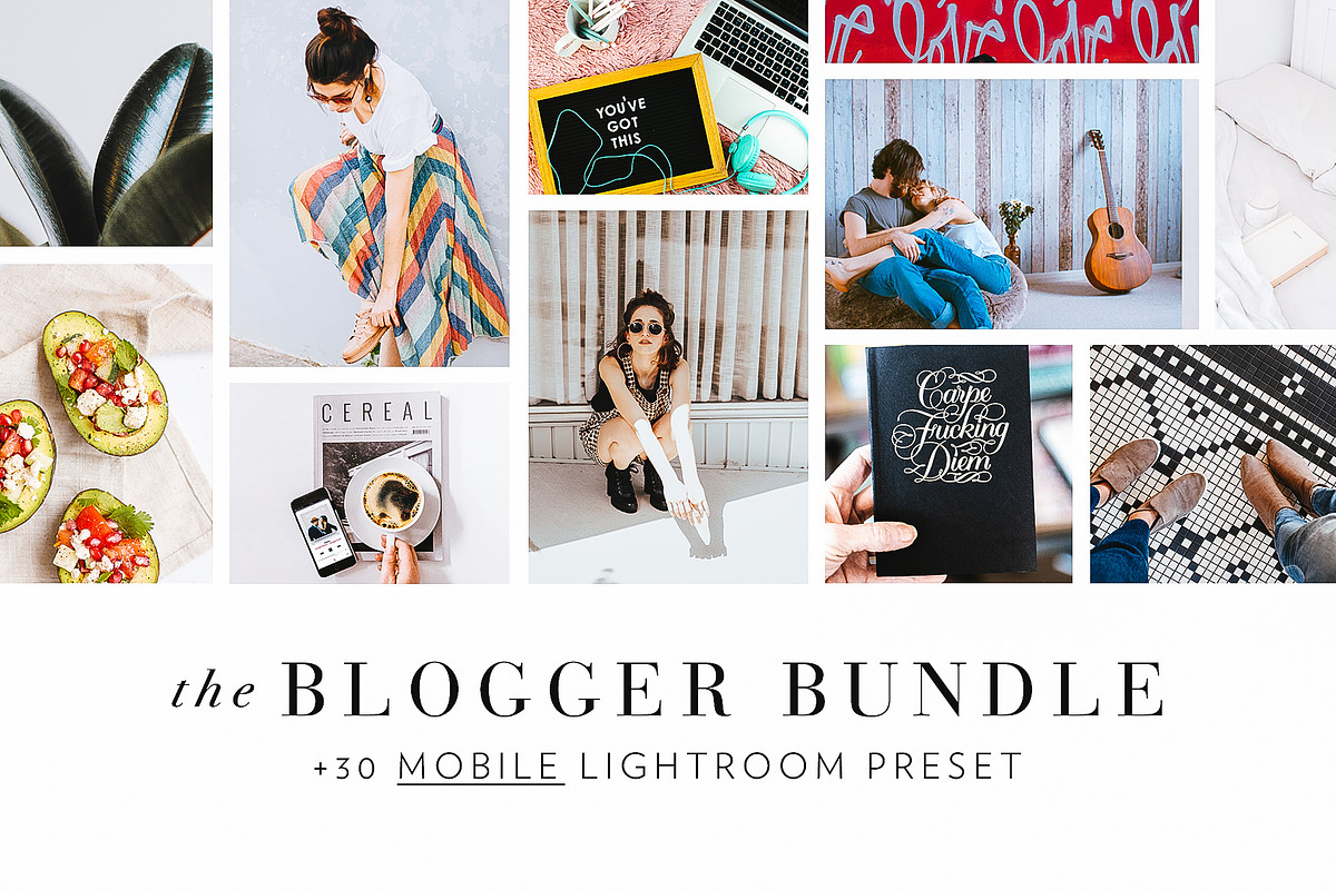 +30 Blogger Lightroom Mobile Presets in Add-Ons - product preview 8