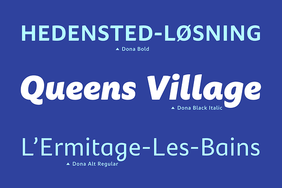 Dona: non-boring sans serif in Sans-Serif Fonts - product preview 8