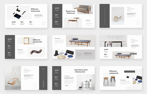 Volano Minimalism Google Slide in Google Slides Templates - product preview 1