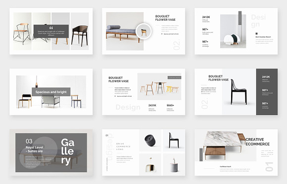 Volano Minimalism Google Slide in Google Slides Templates - product preview 4