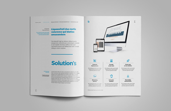 Unite Business Brochure in Brochure Templates - product preview 3
