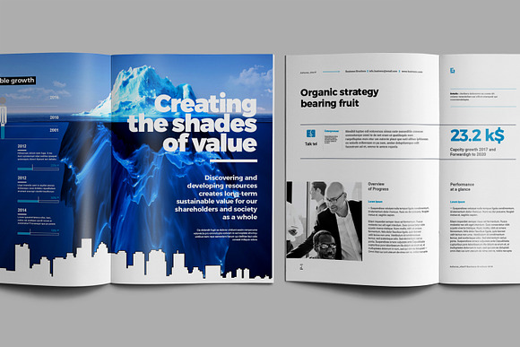 Unite Business Brochure in Brochure Templates - product preview 4