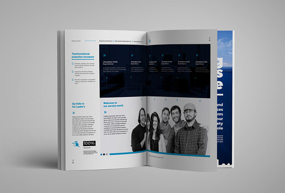 Unite Business Brochure in Brochure Templates - product preview 5