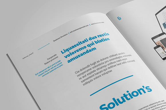 Unite Business Brochure in Brochure Templates - product preview 7