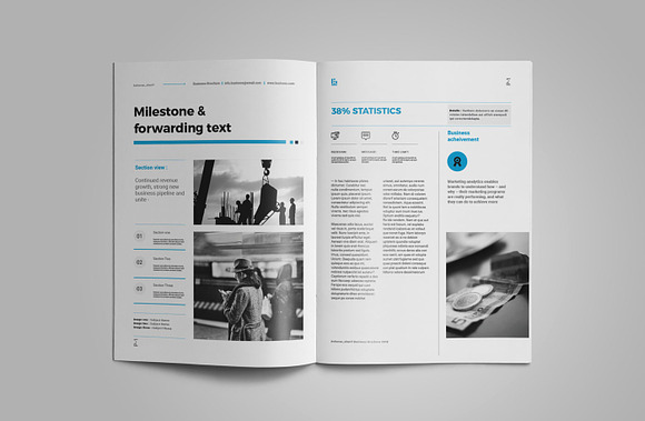 Unite Business Brochure in Brochure Templates - product preview 8