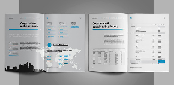 Unite Business Brochure in Brochure Templates - product preview 9